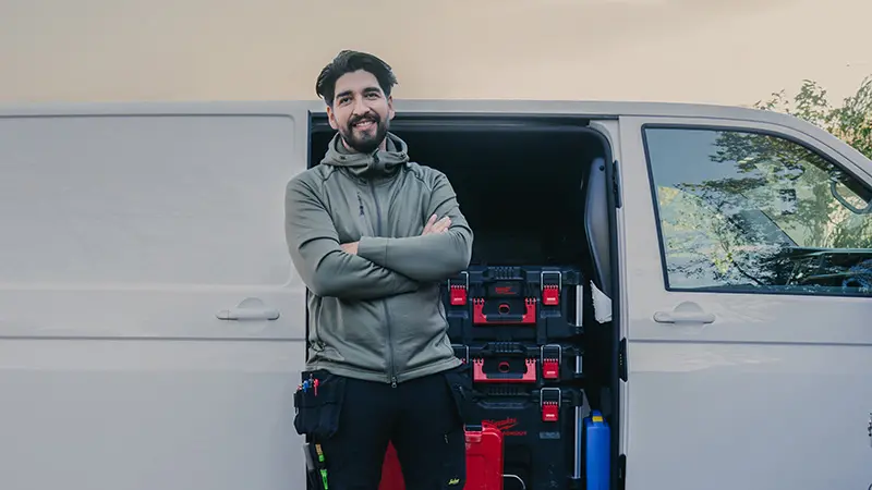 Rörmannen i Bromma båt