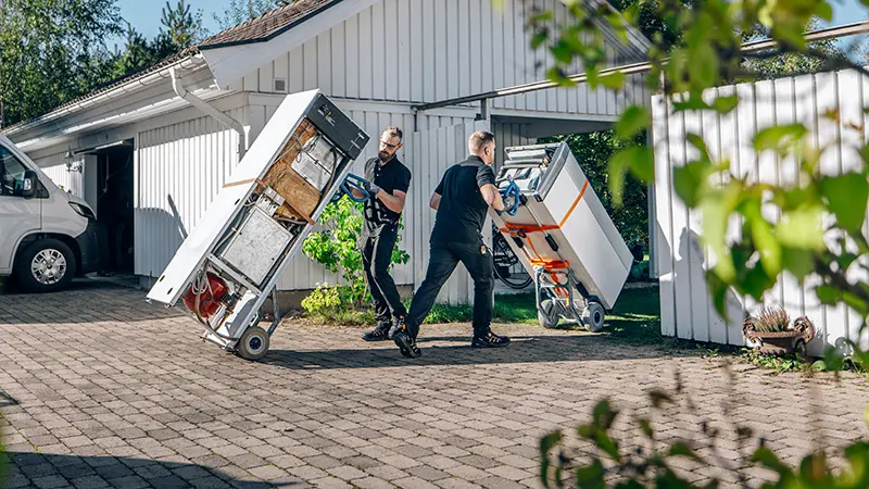 Rörmannen i Bromma båt