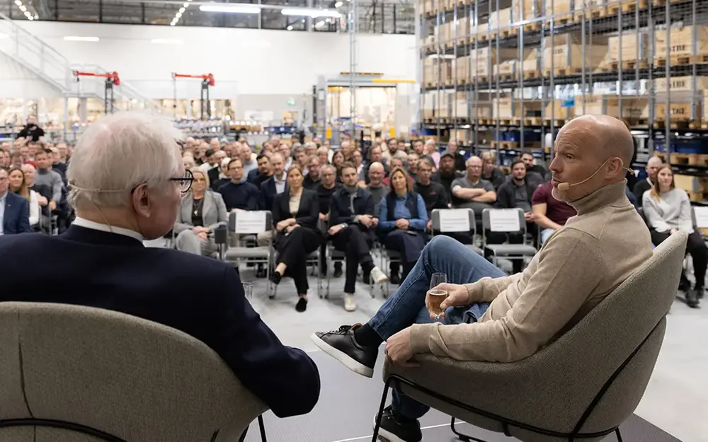 Gerteric Lindquist och Fredrik Ljungberg